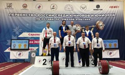 Рязанский тяжелоатлет выиграл первенство России